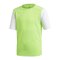 adidas Estro 19 Trikot kurzarm Kids Hellgrün Weiss - gruen