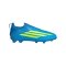 adidas F50 League LL FG/MG Ice Cold Precision Kids Blau - blau