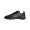 adidas F50 League TF Electric Stealth Kids Schwarz - schwarz