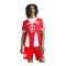 adidas FC Bayern München Authentic Trikot Home 2025/2026 Rot - rot