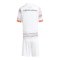 adidas FC Bayern München Mini Trikot Set Away 2025/2026 Kids Weiß - weiss