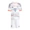 adidas FC Bayern München Mini Trikot Set Away 2025/2026 Kids Weiß - weiss