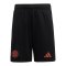 adidas FC Bayern München Short Away 2024/2025 Kids Schwarz - schwarz