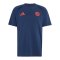 adidas FC Bayern München Tiro Travel T-Shirt Blau - blau