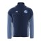 adidas FC Schalke 04 Präsentationsjacke Blau - blau