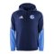 adidas FC Schalke 04 Team Hoody Blau - blau