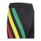 adidas Fortore 23 Short Kids Schwarz Rot Gelb - schwarz