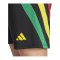 adidas Fortore 23 Short Schwarz Rot Gelb - schwarz
