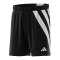 adidas Fortore 23 Short Schwarz Weiss - schwarz