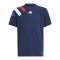 adidas Fortore 23 Trikot Kids Blau Rot Weiss - blau