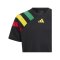 adidas Fortore 23 Trikot Kids Schwarz Grün Gelb - schwarz