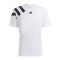 adidas Fortore 23 Trikot Weiss Schwarz - weiss