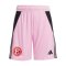 adidas Fortuna Düsseldorf Torwartshort 2025/2026 Kids Rosa - rosa