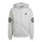 adidas Future Icon Kapuzenjacke Grau - grau