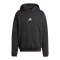 adidas Future Icon Small Logo Hoody Schwarz - schwarz