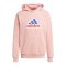 adidas Future Icons Badge of Sport Hoody Rosa - rosa