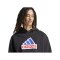 adidas Future Icons Badge of Sport Hoody Schwarz - schwarz