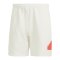 adidas Future Icons Badge Of Sports Short Weiß - weiss