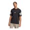 adidas Future Icons Three Stripes T-Shirt Schwarz - schwarz