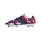 adidas Gamemode FG Iconic Footballs Weiss Blau - weiss