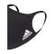 adidas Gesichtsmaske Gr. M/L 3er Set Schwarz - schwarz