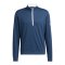 adidas Golf HalfZip Sweatshirt Blau - blau