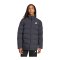 adidas Helionic Mid-Length Down Jacke Schwarz - schwarz
