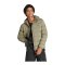adidas Helionic Stretch Hooded Down Jacket Green - gruen