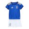 adidas Italien Babykit Trikot Set Home WM 2026 Kids Blau - blau
