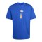 adidas Italien DNA Graphic T-Shirt Blau - blau