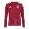 adidas Italien Torwarttrikot Langarm Home WM 2026 Kids Rot - rot