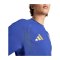 adidas Italien Tiro Travel T-Shirt Blau - blau