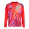 adidas Italien TW-Trikot langarm EM 2024 Kids Rot - rot