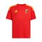 adidas KBVB Belgien Fan Trikot Home WM 2026 Kids Rot - rot