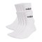 adidas Linear Crew 10er Pack Socken Weiß - weiss