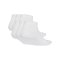 adidas Linear Crew Cushioned 6 Pair Socken Weiß - weiss