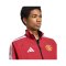 adidas Manchester United Anthem Jacke Rot - rot