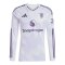 adidas Manchester United Longsleeve Trikot Away 2025/2026 Weiß - weiss