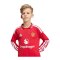 adidas Manchester United Trikot Langarm Home 2026/2027 Kinder Rot - rot
