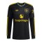 adidas Manchester United Trikot langarm 3rd 2025/2026 Schwarz - schwarz