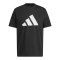 adidas T-Shirt Schwarz - schwarz