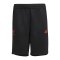 adidas Messi Short Kids Schwarz Orange - schwarz