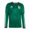 adidas Mexiko Trikot Langarm Home WM 2026 Grün - gruen