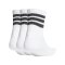 adidas Mid Cut 3er Pack Socken Weiß - weiss