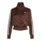 adidas Originals Satin Polka Dots Jacke Damen Braun - braun