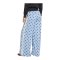 adidas Originals Satin Polka Dots Wide Leg Hose Damen Blau - blau