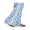 adidas Originals Satin Polka Dots Wide Leg Hose Damen Blau - blau
