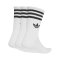 adidas Originals 3 Stripes Crew 3 Pair Socken Weiß - weiss