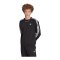 adidas Originals 3S Crew Sweatshirt Schwarz - schwarz