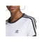 adidas Originals 3S T-Shirt Damen Weiss - weiss